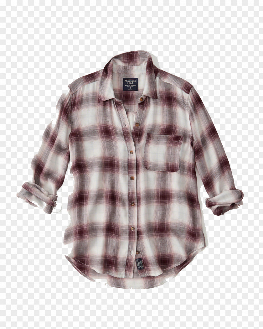 T-shirt Blouse Tartan Full Plaid PNG