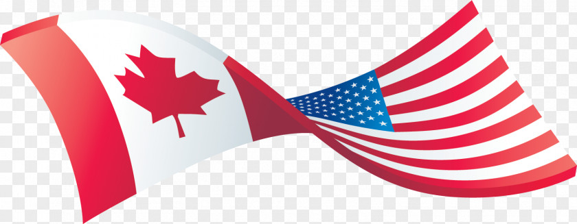 Canada Flag Of United States America The PNG