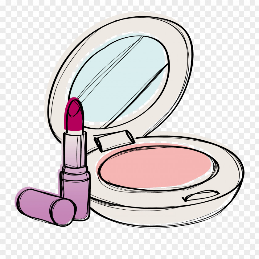 Lady Makeup Cosmetics Make-up Lipstick Foundation PNG