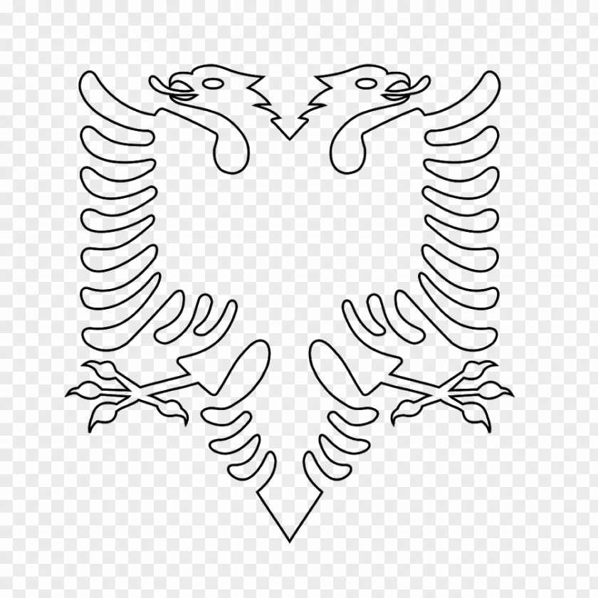 Flag Of Albania Kosovo Double-headed Eagle PNG