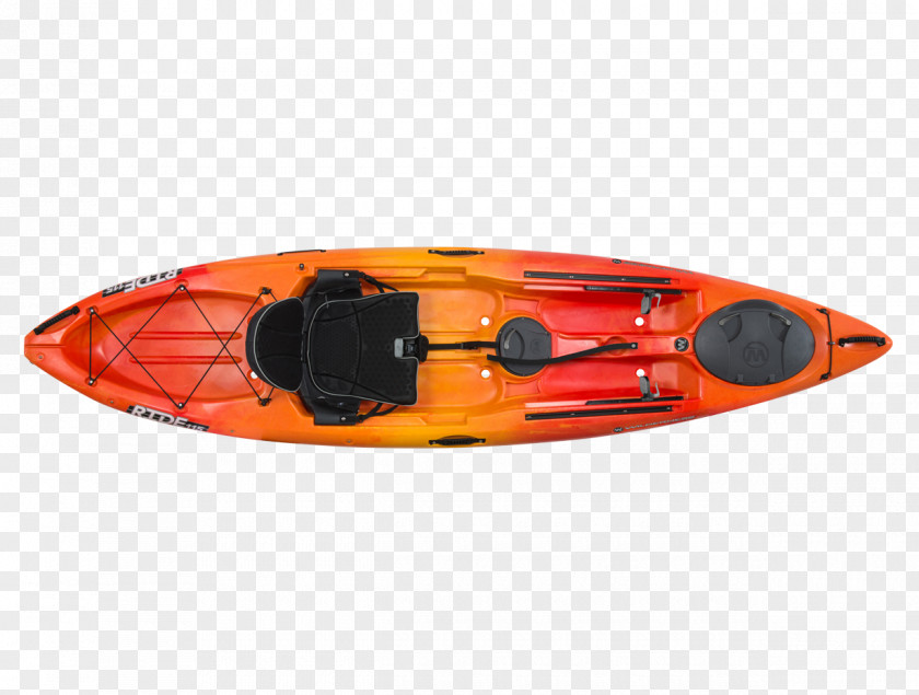 Hand Painted Kayak Wilderness Systems Ride 115 ACK Angler Max PNG