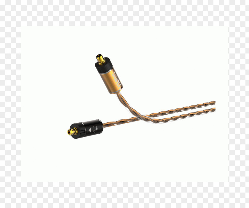 Headphones Coaxial Cable MMCX Connector Electrical Earphone PNG