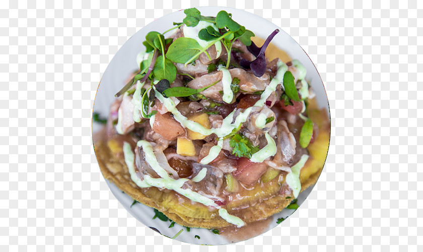Seafood Ceviche Vegetarian Cuisine Tostada Taco Recipe PNG