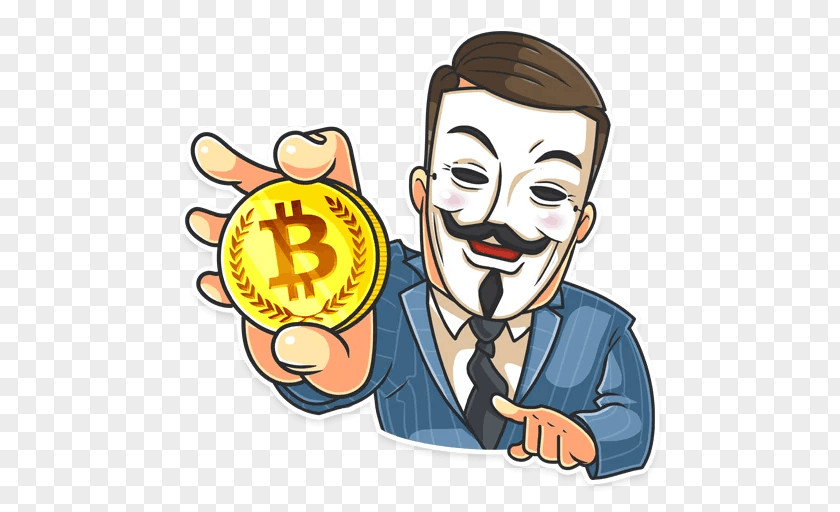 Bitcoin Sticker Trader Airdrop Telegram PNG