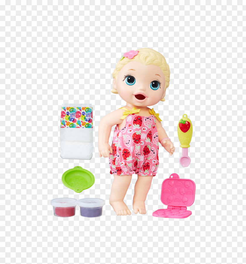 Doll Baby Alive Super Snacks Snackin' Lily Toy Child PNG