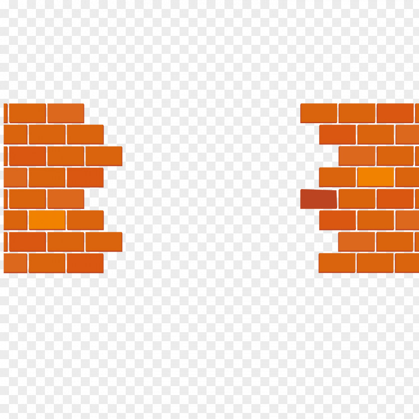 Fine Red Brick Wall PNG