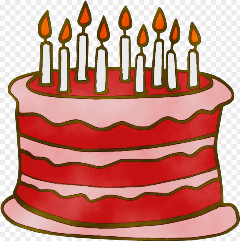 Food Dessert Birthday Candle PNG