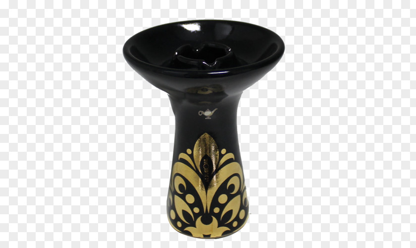 Gold Black Ceramic Vase Ouro Preto PNG