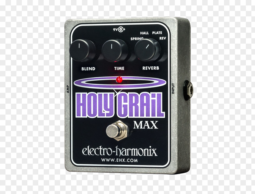 Holy Grail Electro-Harmonix Max Effects Processors & Pedals Plus Audio Reverberation PNG