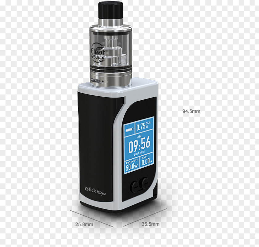 Juice Electronic Cigarette Aerosol And Liquid Atomizer Eleaf UK Electric Battery PNG