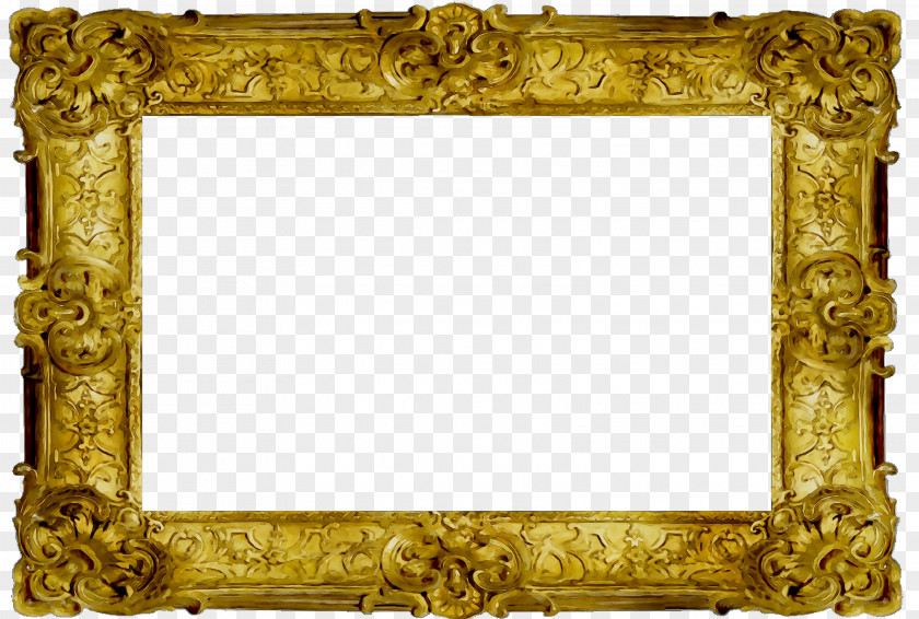 Picture Frames Gold Photo Frame Leaf Image PNG