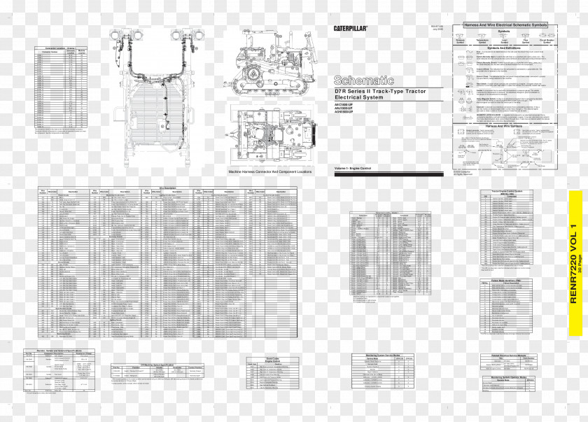 Tractor Caterpillar Inc. Wiring Diagram International Harvester Circuit PNG