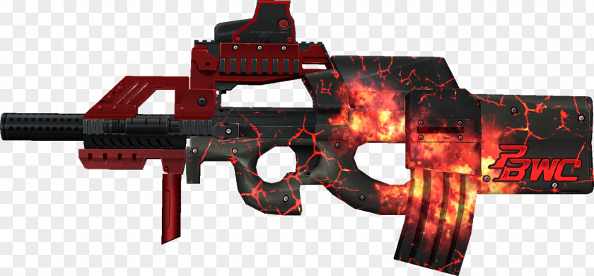 Weapon Point Blank FN P90 Garena Firearm PNG