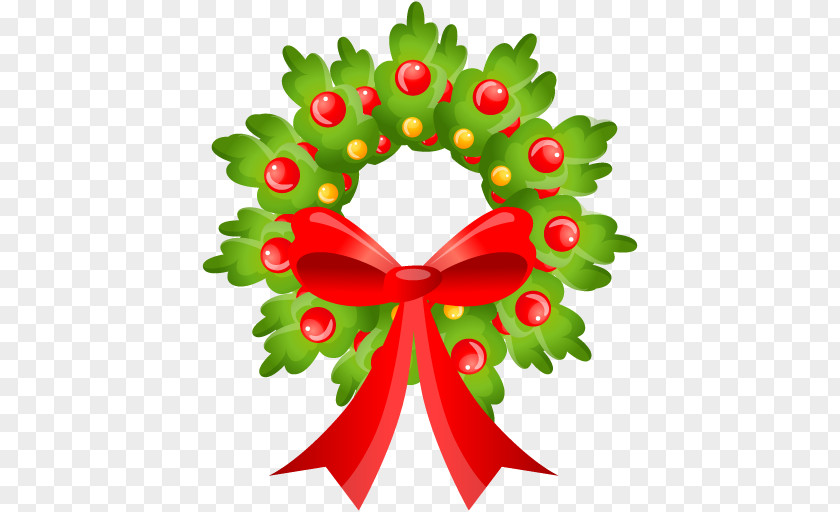 Xmas Wreath Cliparts Santa Claus Christmas Icon Design PNG