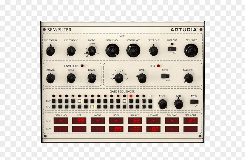 Arturia Yamaha CS-80 ARP 2600 Preamplifier Sound Synthesizers PNG