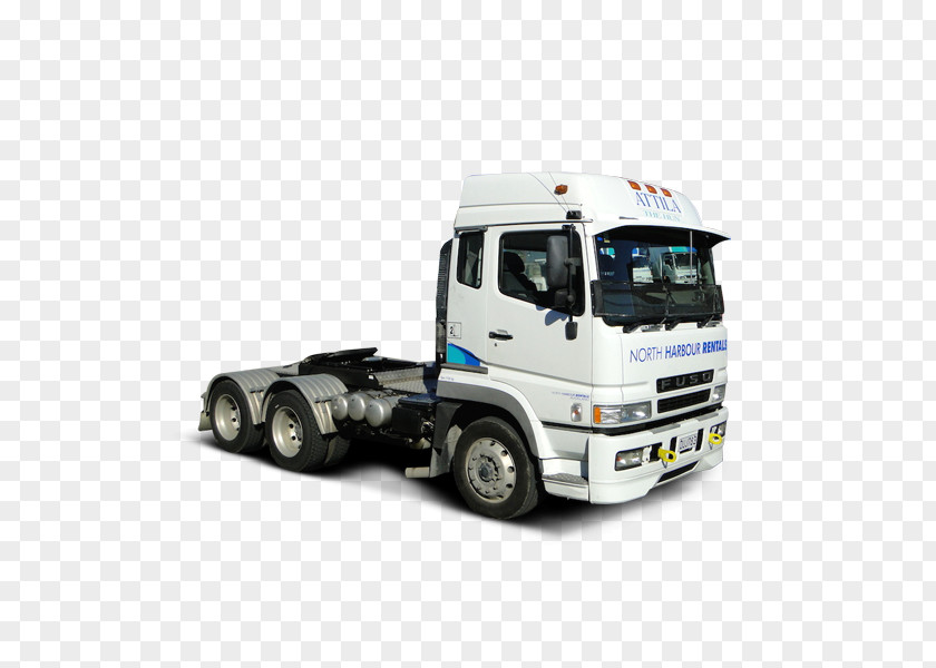 6x4 Car Truck Transport Van Tractor Unit PNG