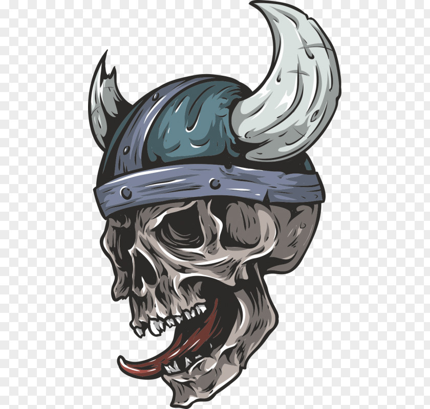 Bicycle Helmets Wall Decal Skull Bumper Sticker PNG