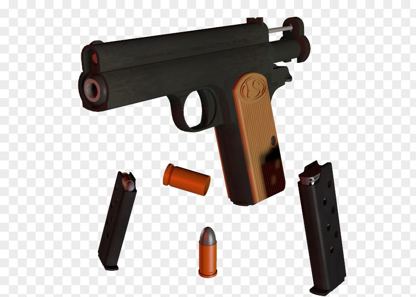 Handgun Trigger Pistol Frommer Stop Beretta M9 Firearm PNG