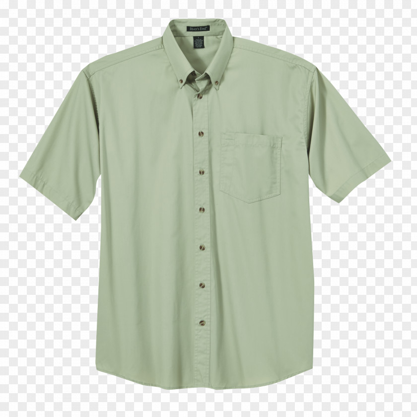 Short Sleeve Dress Shirt T-shirt Clothing PNG