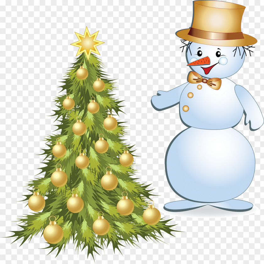 Snowman Santa Claus Christmas Decoration Ornament PNG
