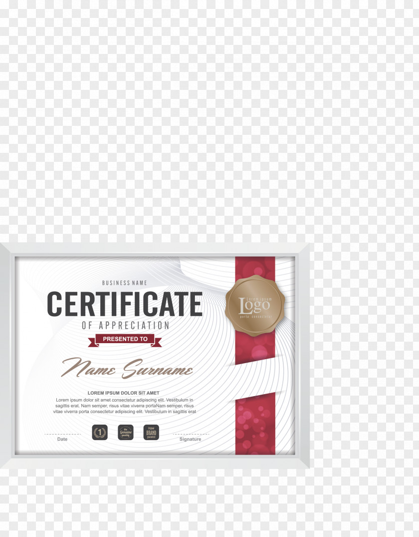 Certificate Design Academic Template Diploma PNG