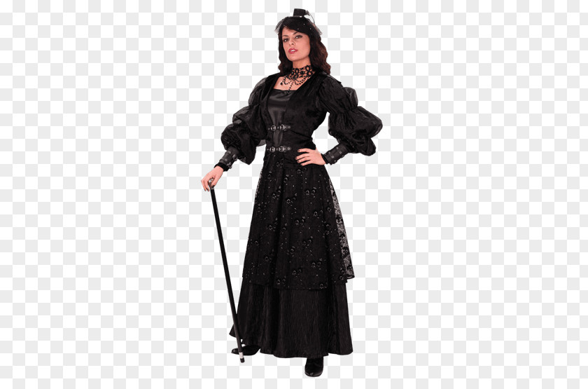 Dress Costume Victorian Era Ball Gown Steampunk PNG