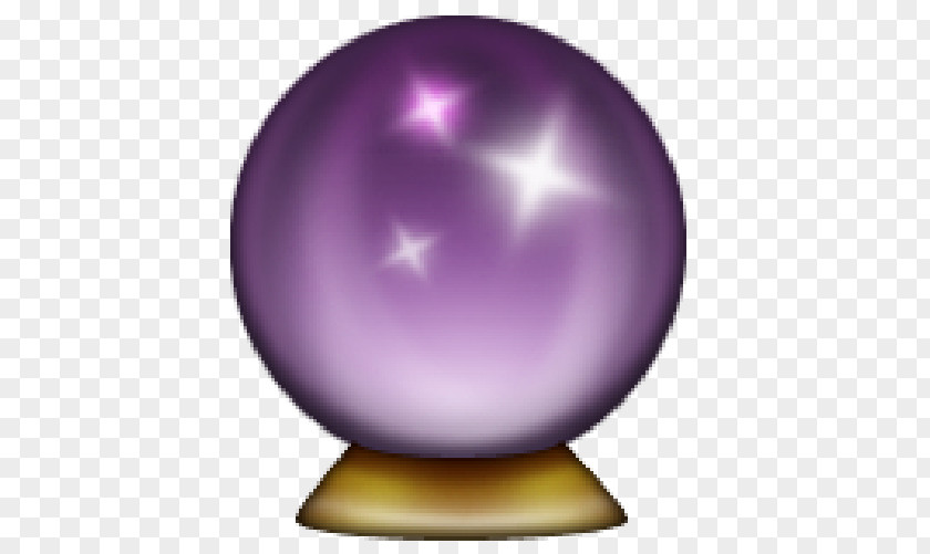 Emoji Emojipedia Sticker Crystal Ball Muxu.Muxu PNG