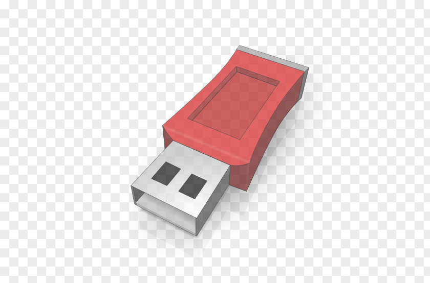 Flash Memory Data Storage Device Red Technology Electronic Usb Drive PNG
