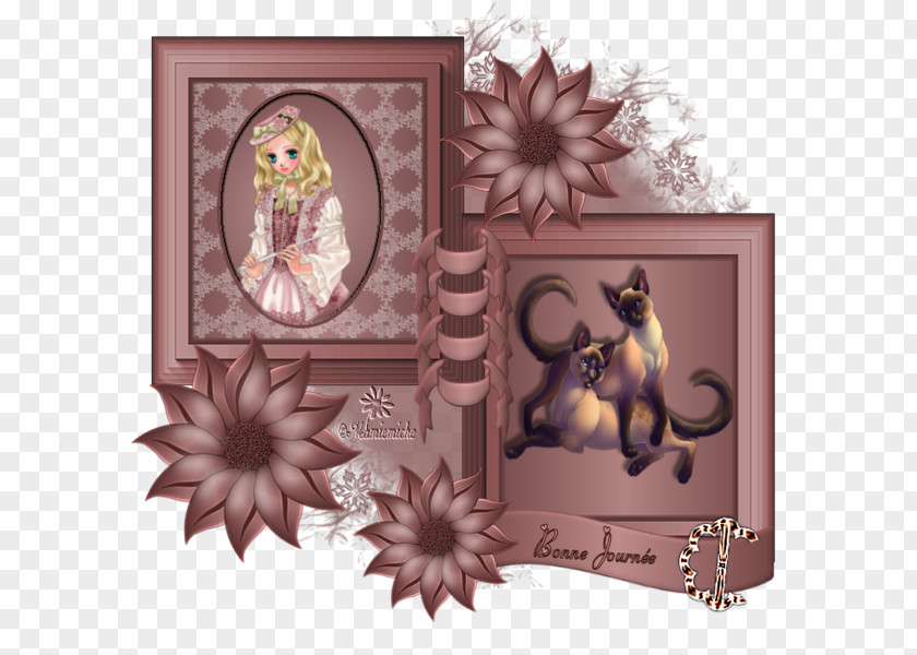 Flower Picture Frames Candy PNG