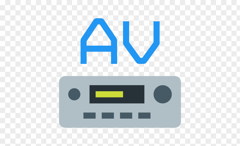 Symbol AV Receiver Radio PNG