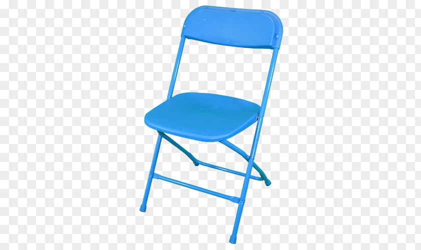 Blue Chair Folding Table Plastic Furniture PNG