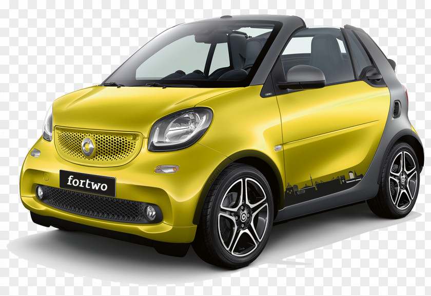 Car 2017 Smart Fortwo Electric Drive Forfour PNG