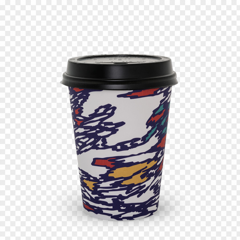 Coffee Cup Top View Sleeve Mug PNG