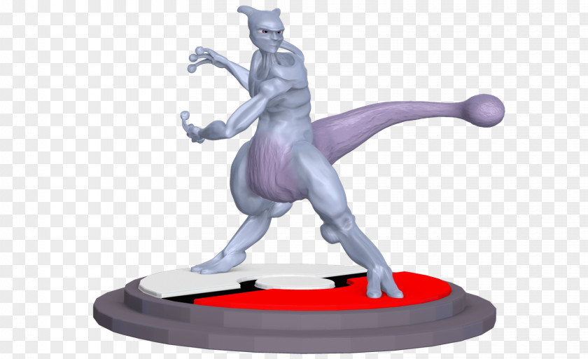 INFINIDIUM TECHNOLOGIES Mewtwo Pokémon Statue Figurine PNG