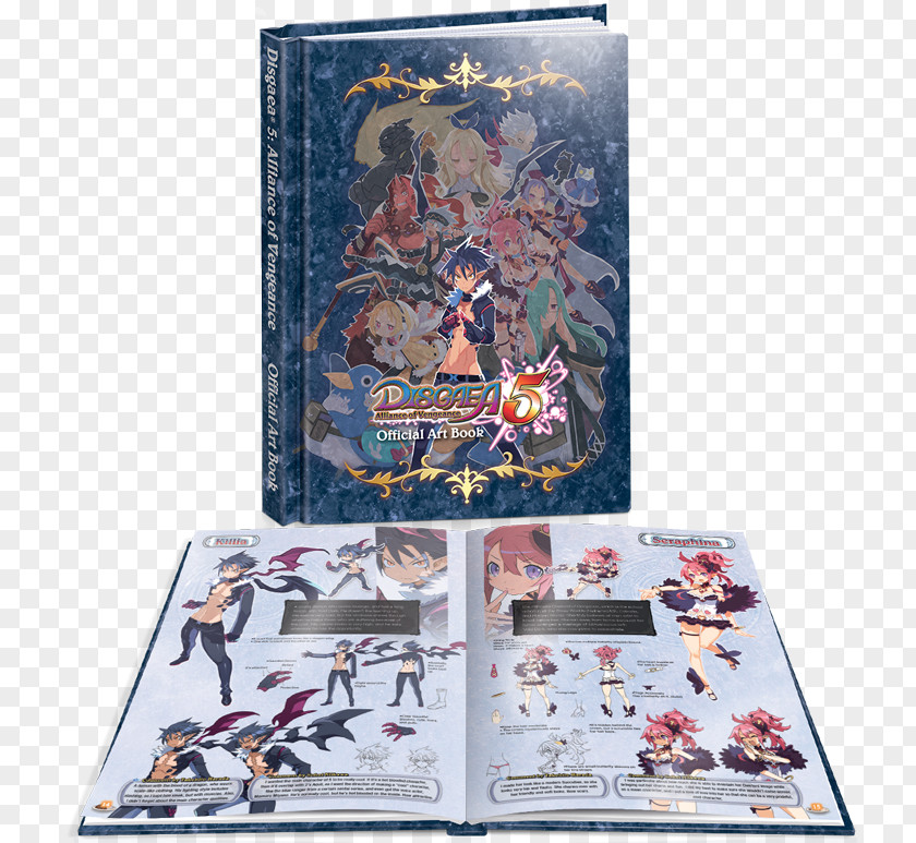 Torn Poster Disgaea 5 Game Special Edition Nippon Ichi Software Prinny PNG