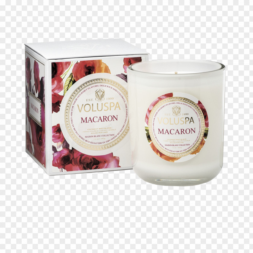 Vacarro Orange & Myrhh' Scented Candle PerfumeCandle Macaron Voluspa Gardenia Colonia 'Maison Noir PNG