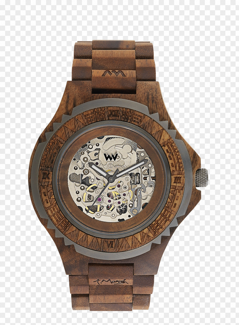 Watch WeWOOD Automatic Miyota 8215 Marsh Nut PNG