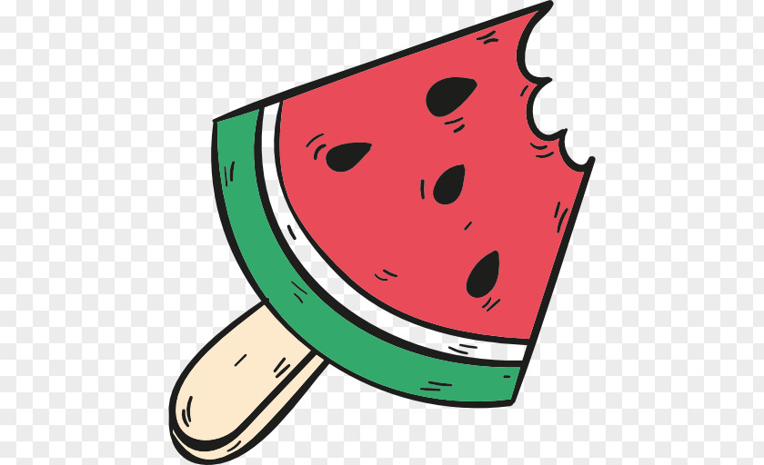Ice Cream Watermelon Icon PNG