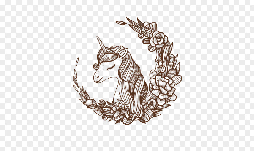 Unicorn Horse Diary PNG
