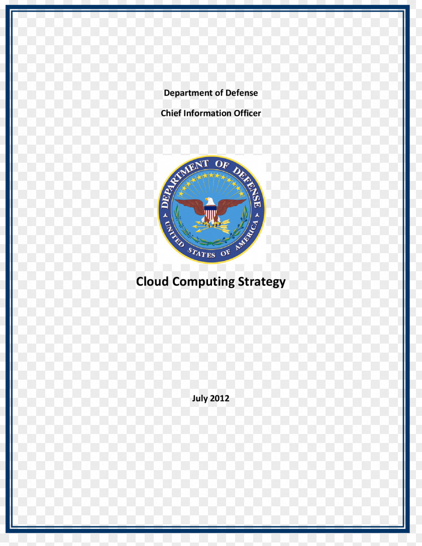 United States Department Of Defense The Navy Chief Information Officer Cloud Computing PNG