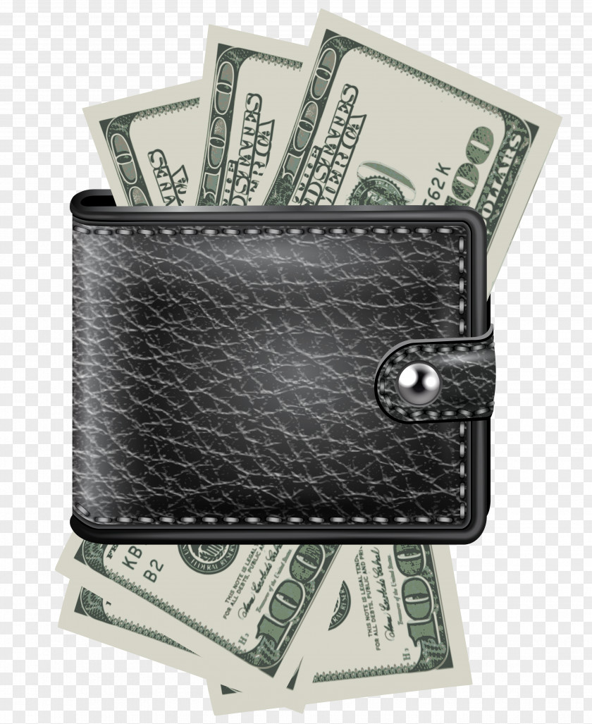 Wallet With Bills Clipart Money Clip Art PNG