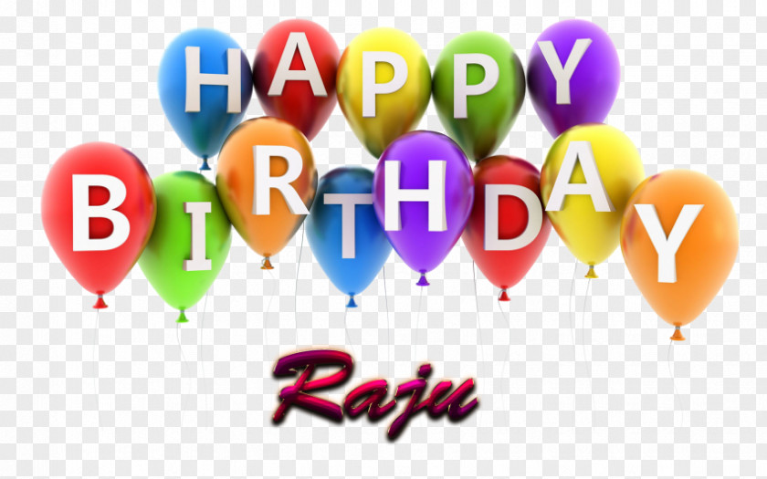 Raju Background Birthday Cake Balloon Image PNG