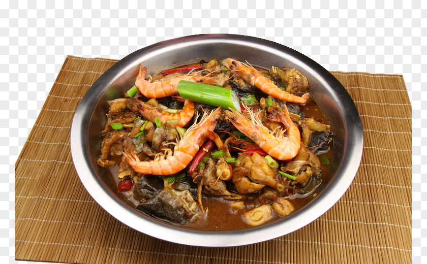 Straw Mats Shrimp Meat Crabs Red Curry Crab Caridea Chinese Cuisine PNG