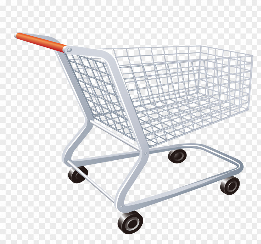Supermarket Shopping Cart Stock Photography PNG