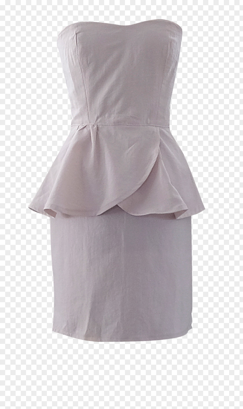 Dress Cocktail Wedding Strapless Party PNG