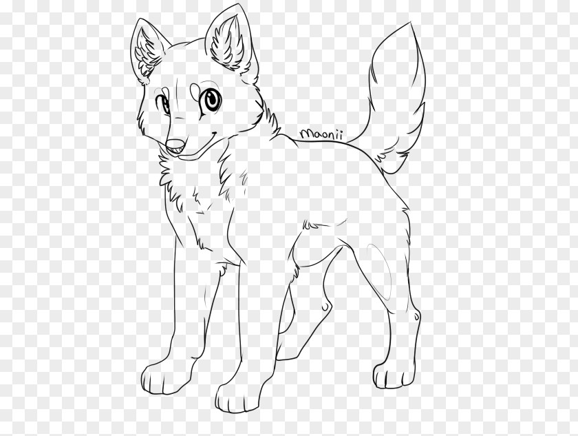 Lovely Puppy Line Art Dog Drawing Rabbit PNG