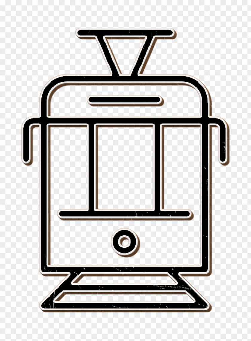 Rounded Transportation Icon Tram PNG