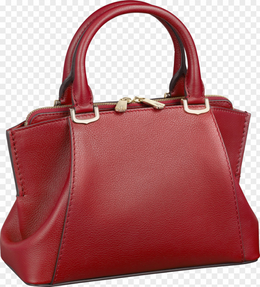 Bag Handbag Cartier Tote Leather PNG