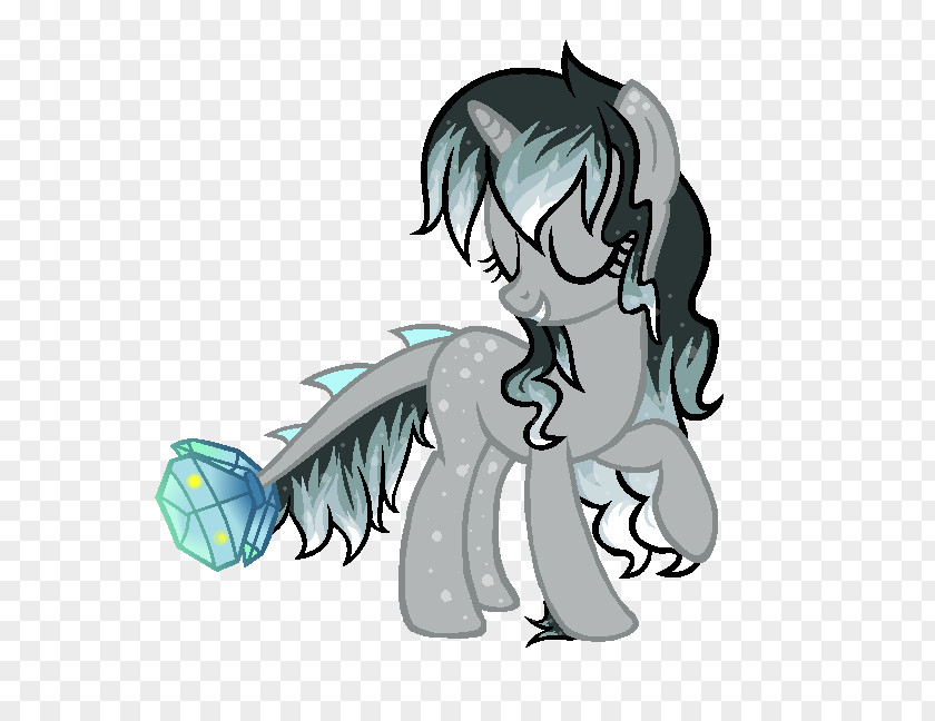 Gemstone Magic Pony Horse Legendary Creature Clip Art PNG