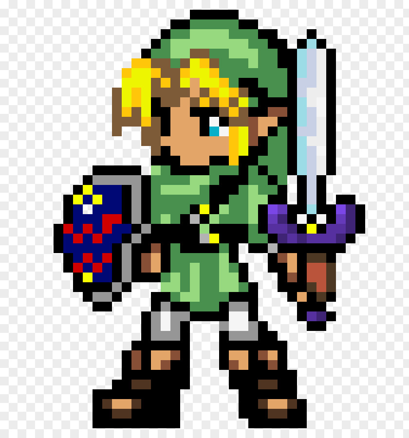 Pixel The Legend Of Zelda: Breath Wild Link Art PNG